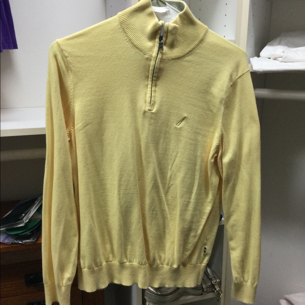 Men’s Nautica, zipper front sweater